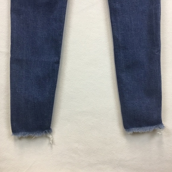 Madewell 10" High-Rise Skinny Jeans Mackey Wash Button Front Edition - Picture 7 of 16